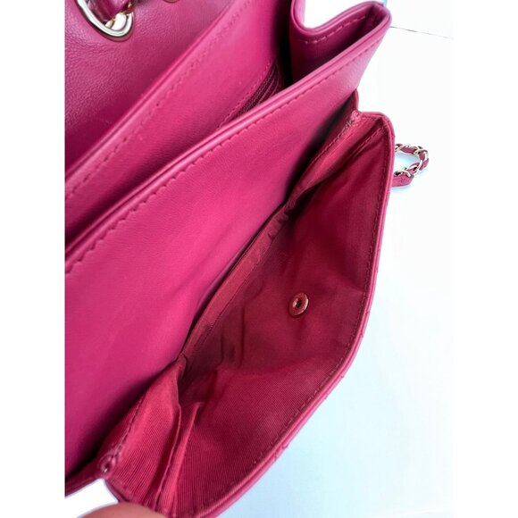 Chanel Lambskin Quilted Lovely Day Medium Pink Flap Crossbody Bag - Picture 3 of 16